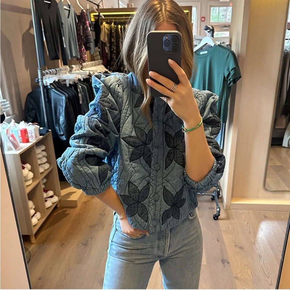 Free People Quinn Quilted Jacket